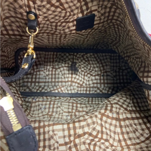 MCM Tan Leather Tote Bag - Picture 8 of 15